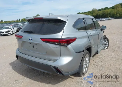 2021 Toyota Highlander Hybrid Limited из США, поврежденный, VIN 5TDDBRCH5MS015873
